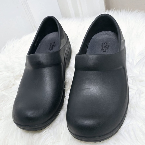 CROCS Neria Pro Slip Resistant Chunky Clog. Extra Comfy Nurse /Work Shoe🌴 - Picture 1 of 7